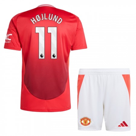 Manchester United Hojlund 11 Barn Hjemmedrakt 2024-25 Kortermet Manchester United Hojlund 11 Barn Hjemmedrakt 2024-25 Kortermet